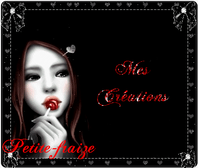 Mes Cr&eacute;ations